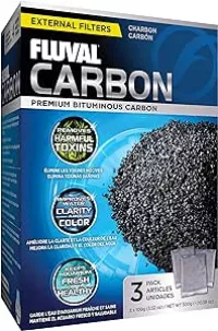         Fluval Carbón para Filtro Externo, 300 grs, 3 x 100       