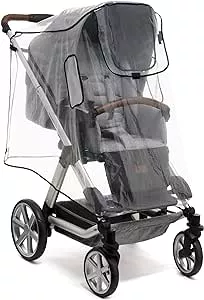         Reer - Protector para la lluvia para silla de paseo (tamaño XL)       