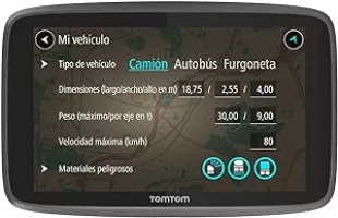         TomTom GO Professional 620, Navegación Profesional para Vehículos Grandes, TomTom Traffic a 