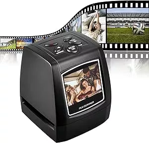         DIGITNOW! Escáner de película para 35mm Negativos y Diapositivas, Escáner de Alta resolución
