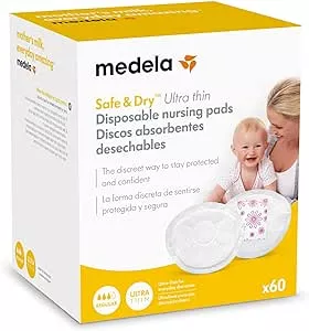         Medela Discos absorbentes desechables Safe & Dry Ultra thin - Discos de lactancia extrem
