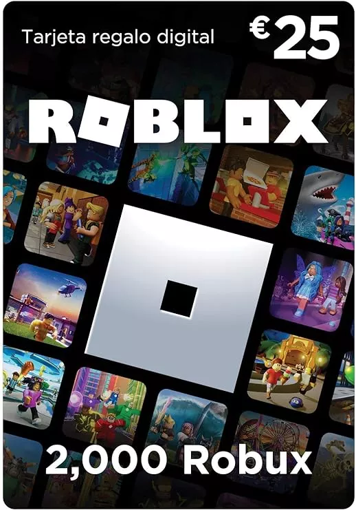         Tarjeta regalo de Roblox - 2,000 Robux [ordenador, móvil, tableta, Xbox One, Oculus Rift o H
