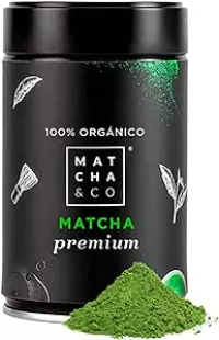         Té Matcha Premium 100% Ecológico 80g [Grado Premium Ceremonial]. Té Verde en Polvo Orgánico 