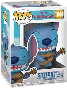         Funko 55615 POP DisneyLiloandStitch- Stitch w/Ukelele       