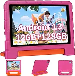        ZIOVO 2023 Newest Tablet 10 Pulgadas Android 13,12(6+6) GB RAM+128GB ROM+TF 1TB, Google GMS,